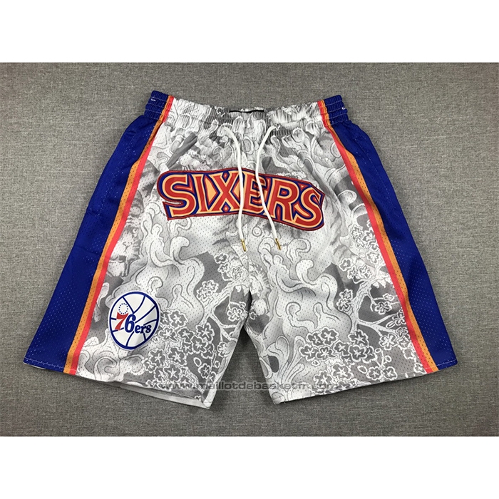 Short Philadelphia 76ers Special Year of The Tiger Blanc